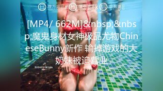 [MP4/ 662M]&nbsp;&nbsp;魔鬼身材女神极品尤物ChineseBunny新作 输掉游戏的大奶妹被迫营业