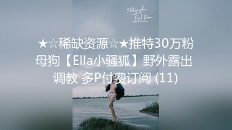 ★☆稀缺资源☆★推特30万粉母狗【Ella小骚狐】野外露出 调教 多P付费订阅 (11)