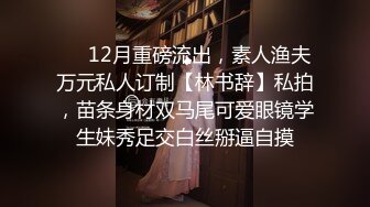 ❤️12月重磅流出，素人渔夫万元私人订制【林书辞】私拍，苗条身材双马尾可爱眼镜学生妹秀足交白丝掰逼自摸